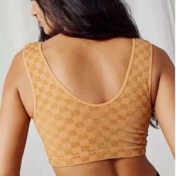 Free People Intimately Checkmate Brami in Copper (XS/S) - Picture 2 of 6